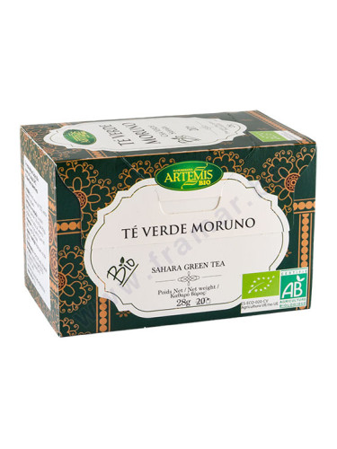 АРТЕМИС БИО ЗЕЛЕН ЧАЙ САХАРА филтър * 20