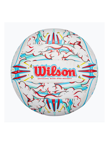 Wilson Graffiti Peace волейбол бяло/синьо размер 5