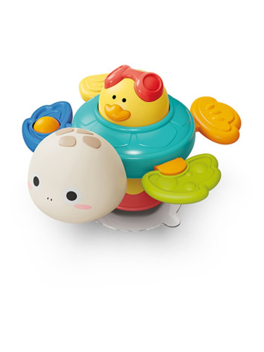 BabyOno Have Fun Turtle играчка с вендуза 6m+ 1 бр.