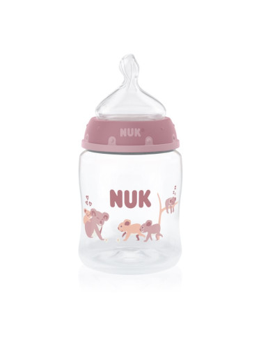 NUK First Choice Koala шише с контрол на температурата 0m+ 150 мл.