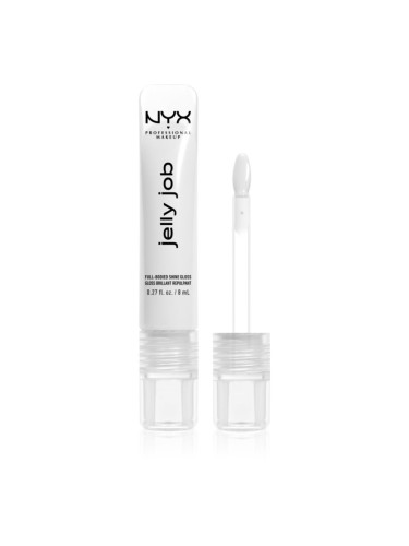 NYX Professional Makeup Jelly Job блестящ гланц за устни с увеличаващ ефект цвят Just Jelly 7.5 мл.