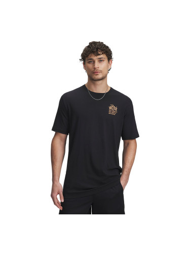Тениска Under Armour M 60/40S Can'T Hoop SS T-Shirt Black S