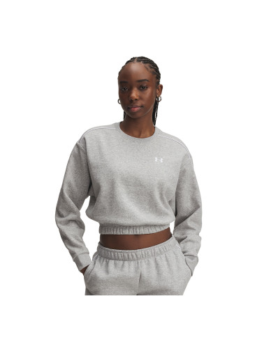 Суитшърт Under Armour Rival Fleece Piped Crew Gray L