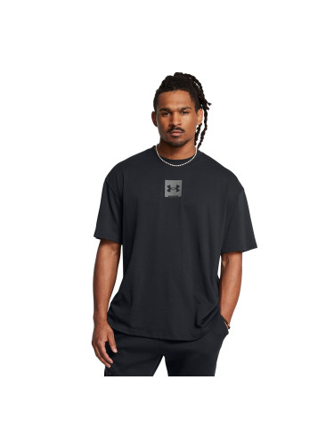 Тениска Under Armour M Hw Os Sm Box SS T-Shirt Black L