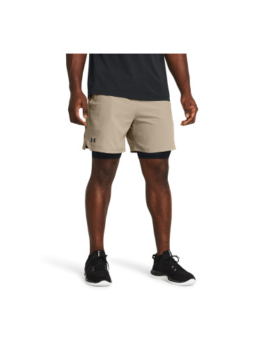 Къси панталони Under Armour Vanish Woven 2In1 Sts Brown XXL