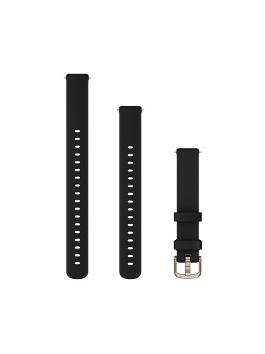 Силиконова каишка Garmin Lily, 14 мм, черна, 010-13302-02