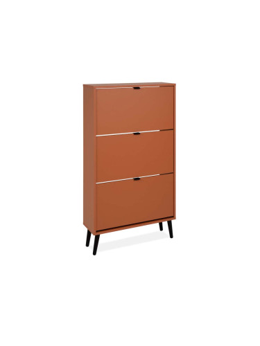 ЧЕРВЕН ШКАФ ЗА ОБУВКИ ВИГО 70/24/125 СМ