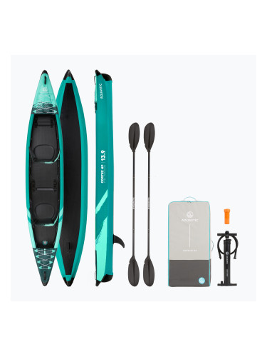 AQUASTIC Cortez 13'9" 420 cm зелен надуваем каяк за 2 лица с високо налягане