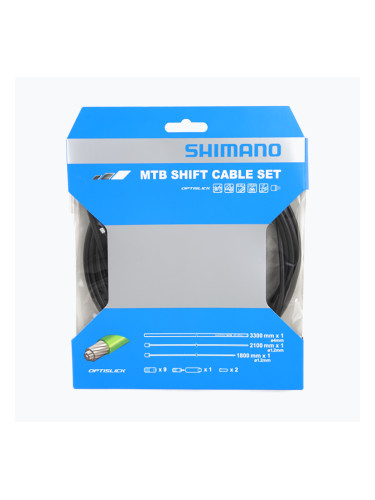 Комплект кабел и броня за дерайльор Shimano Y60198090 MTB Optislick