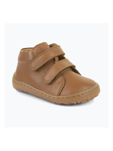 Детски обувки barefoot Froddo First Step cognac