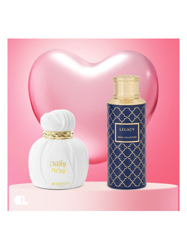Комбо Свети Валентин - Maison Asrar Milky Way & Legacy 2x100 ml