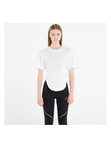 Тениска adidas x Stella Mccartney Sportswear Curved Hem T-Shirt White/ Black L