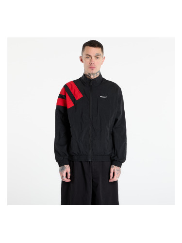 Суитшърт adidas Archive Blocked Track Top Black/ Better Scarlet L