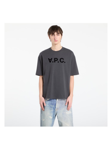 Тениска A.P.C. Logo-Detail T-Shirt UNISEX Ecru S
