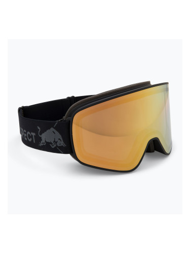 Скиорски очила Red Bull SPECT Rush Photo black/brown with gold chrome x