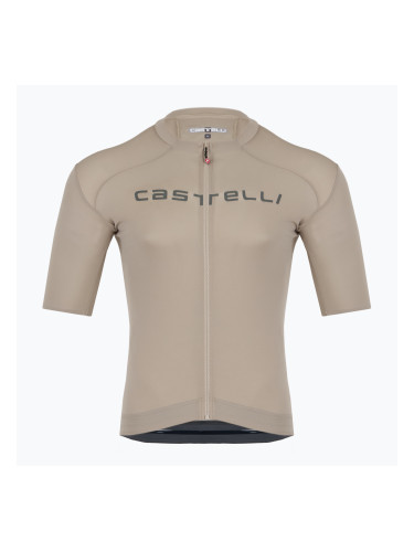 Мъжки велосипеден анцуг Castelli Prologo Lite clay / gunmetal grey