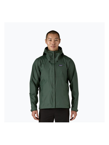 Мъжко яке за дъжд Patagonia Torrentshell 3L Rain old growth green