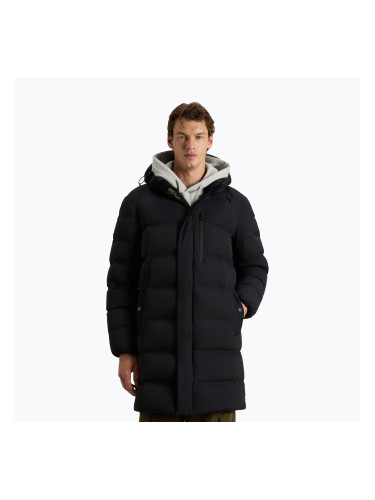 Мъжко яке Woolrich Matt Stretch Long Puffer black