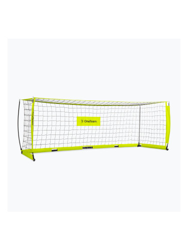 Футболна врата OneTeam Flex Square 300 x 100 cm зелена