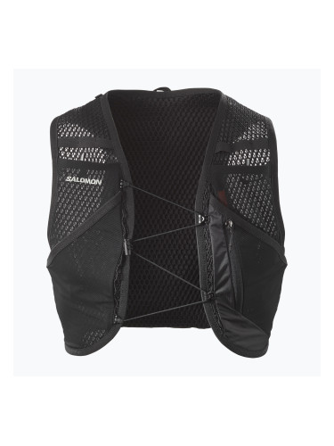 Salomon Active Skin 8 No Flasks жилетка за бягане черна/метална