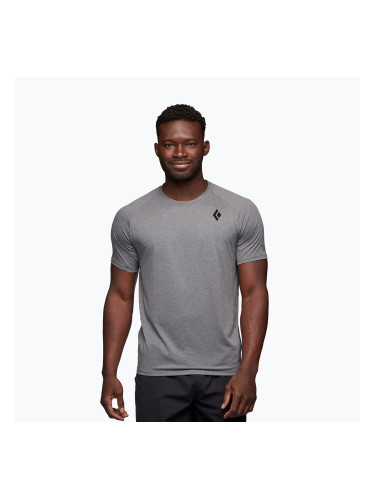 Мъжка тениска за трекинг Black Diamond Lightwire Tech сива AP7524270034XSM1