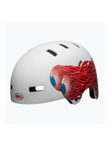 Велосипедна каска Bell Local matte white/eyes