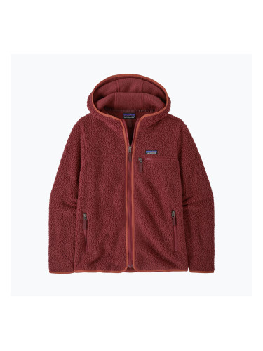 Дамски суитшърт Patagonia Retro Pile Hoody sequoia red