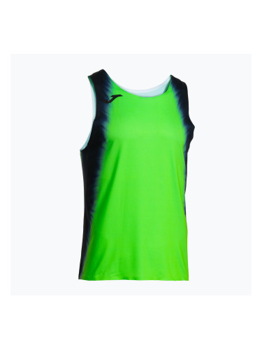 Мъжка тениска за бягане Joma Elite XI fluor green/navy