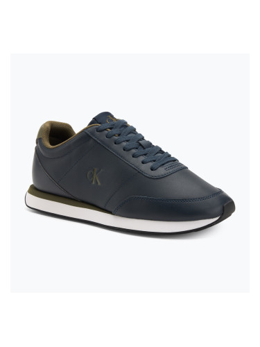 Мъжки обувки Calvin Klein YM0YM01355 Retro Runner Essential Leather navy/capers