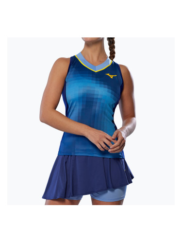 Дамска тениска Mizuno Frontier Tank W bellwether blue