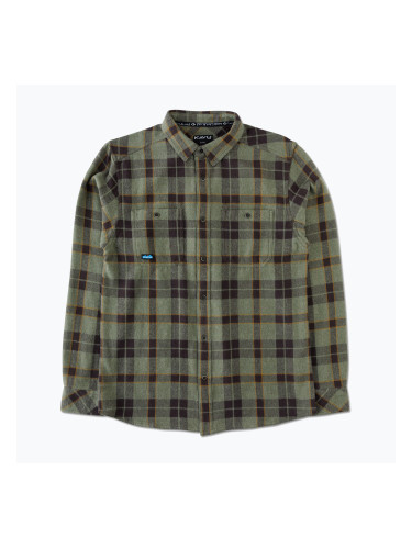 Мъжка риза KAVU Big Joe green ravine