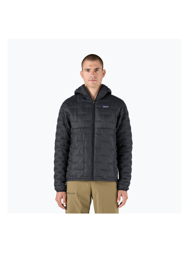 Мъжко пухено яке Patagonia Micro Puff Hoody black