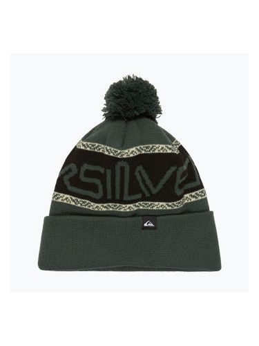 Мъжка зимна шапка Quiksilver Summit Beanie trekking green