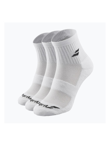 Чорапи Babolat Quarter 3 Pack white/white