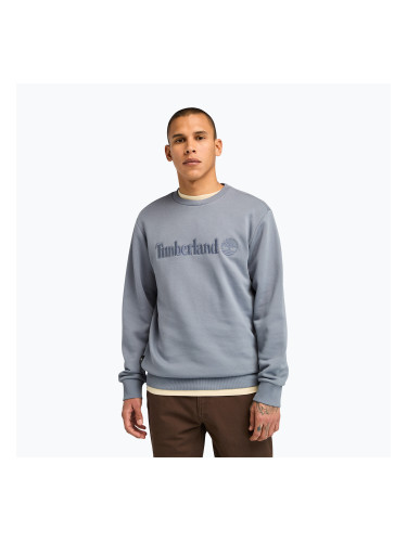 Мъжки суитшърт Timberland Embroidery Tonal Crew Neck folkstone gray