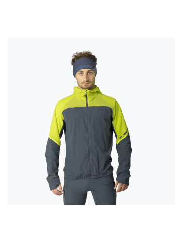 Мъжко яке за бягане DYNAFIT Alpine Wind ultra yellow