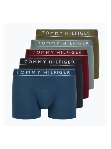 Tommy Hilfiger мъжки боксерки UM0UM03679 5 чифта desrt sky/fossil blu/utility oliv/grove grn/rouge