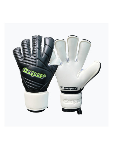Детски вратарски ръкавици 4keepers Retro 42 Black RF2G Jr black