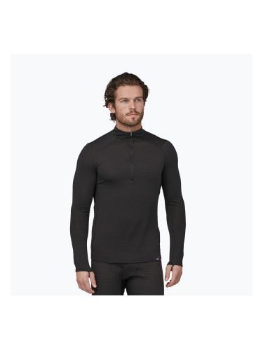 Мъжки суитшърт Patagonia Cap Termal Weight Zip Neck black