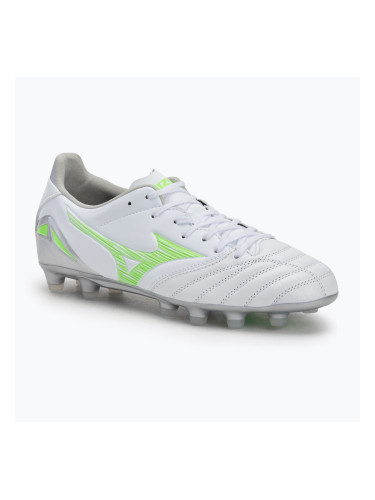 Мъжки футболни обувки Mizuno Morelia Neo IV Pro Md white/neon green/cool gray 3c