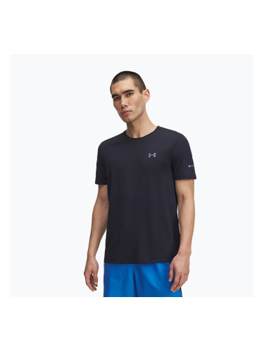 Мъжка тениска за бягане Under Armour Seamless Stride washed navy/reflective
