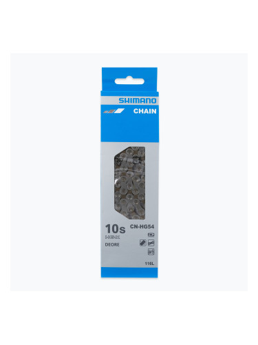 Верига за велосипед Shimano CN-HG54 + Pin 10rz 116 връзки сребриста ICNHG54116I