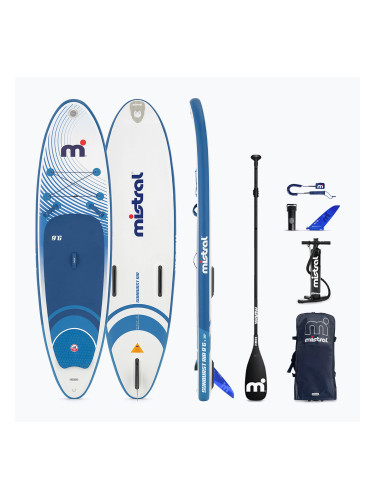 SUP дъска Mistral Sunbusrt Air 9'6 white/blue