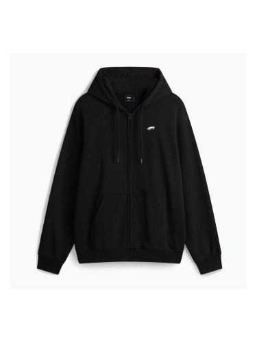 Мъжки потник Vans Salton Loose Ft Full Zip Po черен