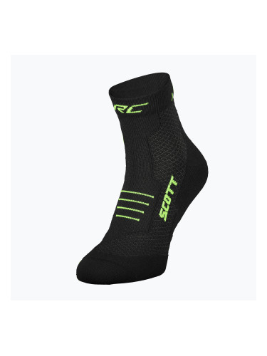 Чорапи SCOTT RC Running Quarter black/safety yellow