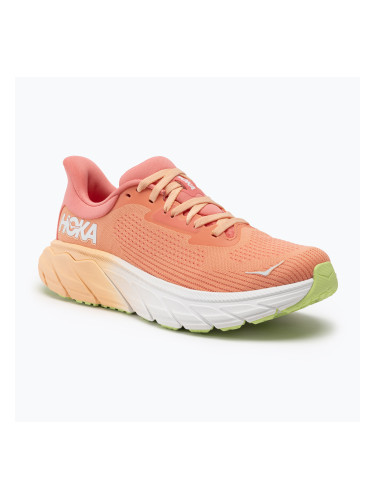 Дамски обувки за бягане HOKA Arahi 7 papaya/coral