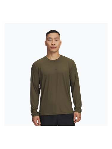 Мъжка блуза с дълъг ръкав за тренировка Under Armour Project Rock Iso Chill expedition green/baroque green