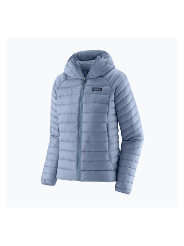 Дамско пухено яке Patagonia Down Sweater Hoody barnacle blue