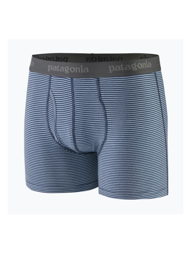 Мъжки боксерки Patagonia Essential Boxer Briefs 3“ fathom stripe/new navy