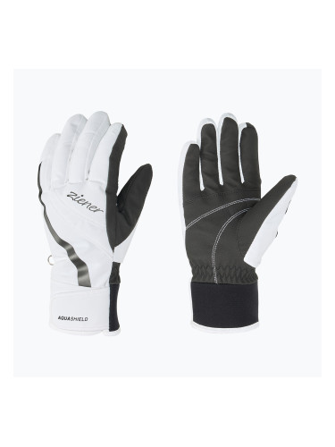 Дамски скиорски ръкавици ZIENER Kitty Aquashield white
